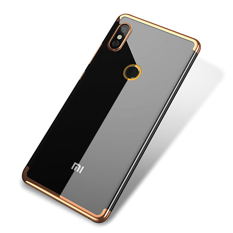 Coque Ultra Fine TPU Souple Housse Etui Transparente H02 pour Xiaomi Mi 8 Or