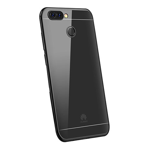 Coque Ultra Fine TPU Souple Housse Etui Transparente H03 pour Huawei Enjoy 7S Noir