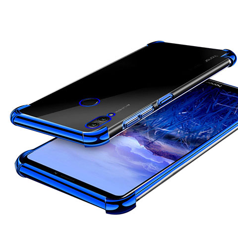 Coque Ultra Fine TPU Souple Housse Etui Transparente H03 pour Huawei Honor Note 10 Bleu