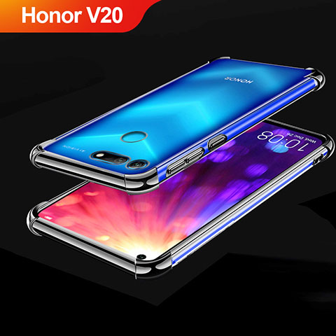 Coque Ultra Fine TPU Souple Housse Etui Transparente H03 pour Huawei Honor V20 Noir