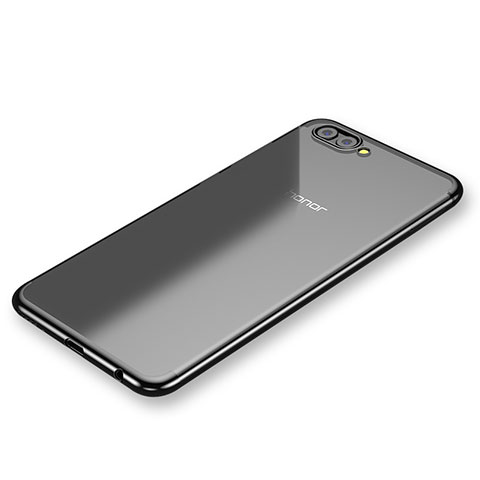 Coque Ultra Fine TPU Souple Housse Etui Transparente H03 pour Huawei Honor View 10 Noir