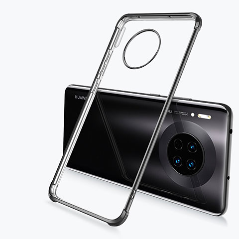 Coque Ultra Fine TPU Souple Housse Etui Transparente H03 pour Huawei Mate 30 5G Noir