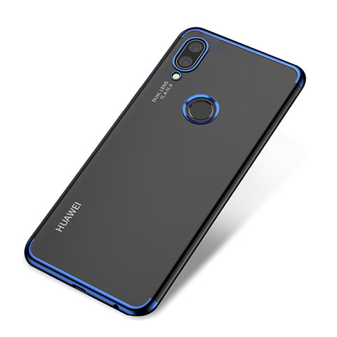 Coque Ultra Fine TPU Souple Housse Etui Transparente H03 pour Huawei P20 Lite Bleu