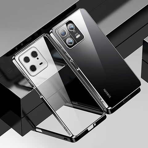 Coque Ultra Fine TPU Souple Housse Etui Transparente H03 pour Xiaomi Mi 13 Pro 5G Noir