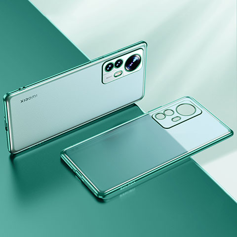 Coque Ultra Fine TPU Souple Housse Etui Transparente H04 pour Xiaomi Mi 12S Pro 5G Vert