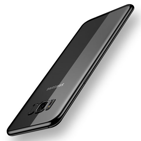 Coque Ultra Fine TPU Souple Housse Etui Transparente H05 pour Samsung Galaxy S8 Noir