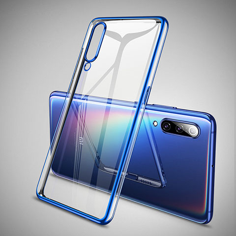 Coque Ultra Fine TPU Souple Housse Etui Transparente H05 pour Xiaomi Mi 9 SE Bleu
