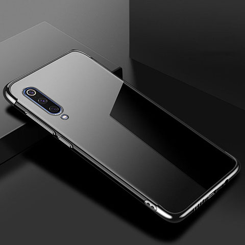 Coque Ultra Fine TPU Souple Housse Etui Transparente H08 pour Xiaomi Mi 9 Lite Noir