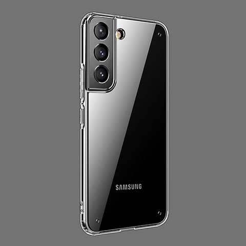 Coque Ultra Fine TPU Souple Housse Etui Transparente H11 pour Samsung Galaxy S21 Plus 5G Gris
