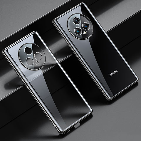 Coque Ultra Fine TPU Souple Housse Etui Transparente LD1 pour Huawei Honor Magic5 5G Noir