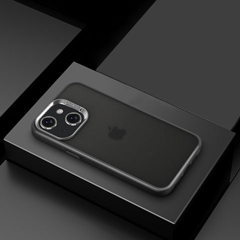 Coque Ultra Fine TPU Souple Housse Etui Transparente LD8 pour Apple iPhone 14 Plus Noir