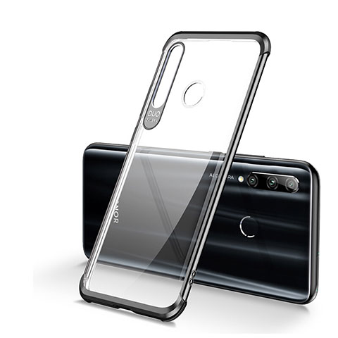 Coque Ultra Fine TPU Souple Housse Etui Transparente S01 pour Huawei Honor 20 Lite Noir