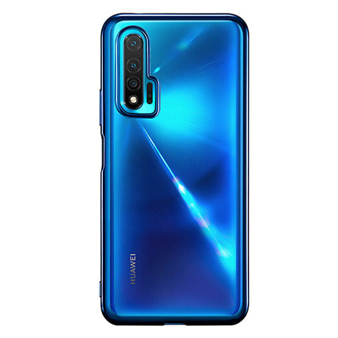 Coque Ultra Fine TPU Souple Housse Etui Transparente S02 pour Huawei Nova 6 5G Bleu