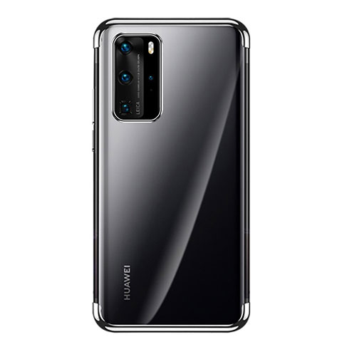 Coque Ultra Fine TPU Souple Housse Etui Transparente S03 pour Huawei P40 Pro Noir