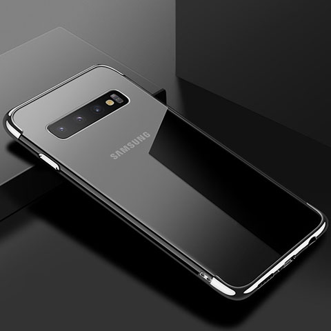 Coque Ultra Fine TPU Souple Housse Etui Transparente S03 pour Samsung Galaxy S10 5G Argent