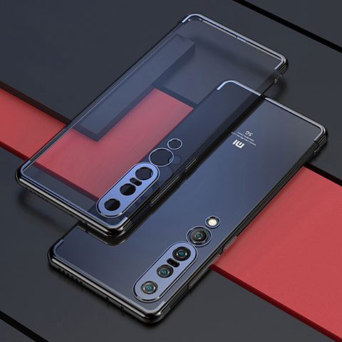 Coque Ultra Fine TPU Souple Housse Etui Transparente S03 pour Xiaomi Mi 10 Pro Noir