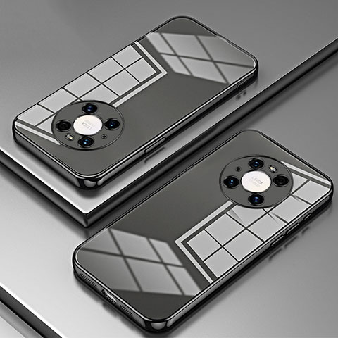 Coque Ultra Fine TPU Souple Housse Etui Transparente SY1 pour Huawei Mate 40 Pro Noir