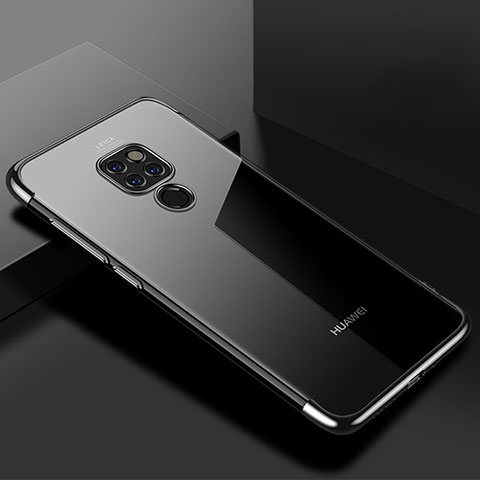 Coque Ultra Fine TPU Souple Housse Etui Transparente U01 pour Huawei Mate 20 Noir