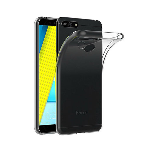 Coque Ultra Fine TPU Souple Transparente T02 pour Huawei Y6 (2018) Clair