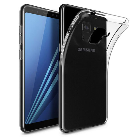 Coque Ultra Fine TPU Souple Transparente T02 pour Samsung Galaxy A8 (2018) A530F Clair