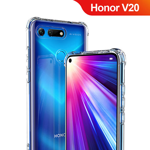 Coque Ultra Fine TPU Souple Transparente T06 pour Huawei Honor V20 Clair