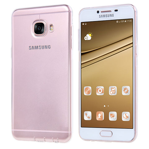 Coque Ultra Fine TPU Souple Transparente T06 pour Samsung Galaxy C5 SM-C5000 Clair