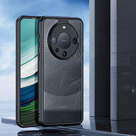 Coque Ultra Fine TPU Souple Transparente T08 pour Huawei Mate 60 Pro+ Plus Noir