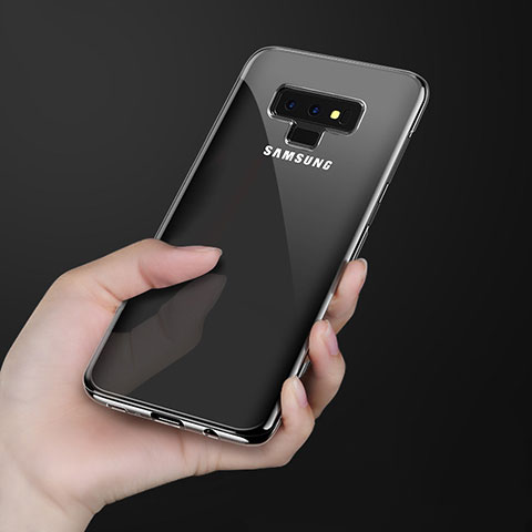 Coque Ultra Fine TPU Souple Transparente T08 pour Samsung Galaxy Note 9 Noir