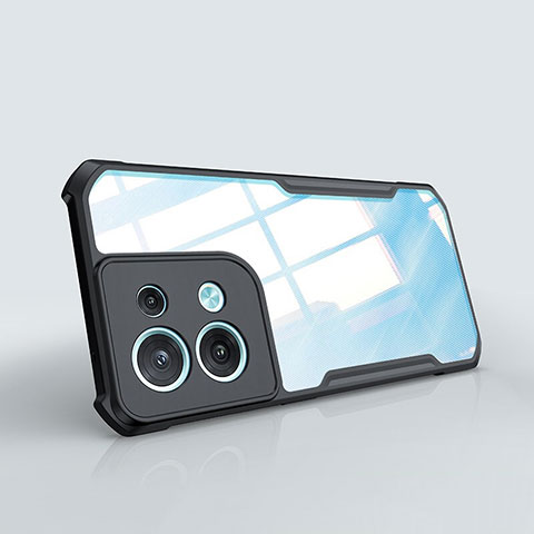 Coque Ultra Fine TPU Souple Transparente T08 pour Xiaomi Redmi Note 13 Pro 5G Noir