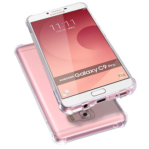 Coque Ultra Fine TPU Souple Transparente T09 pour Samsung Galaxy C9 Pro C9000 Clair