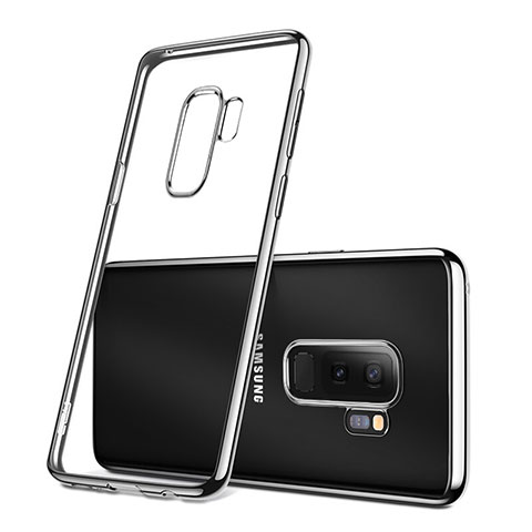 Coque Ultra Fine TPU Souple Transparente T09 pour Samsung Galaxy S9 Plus Argent