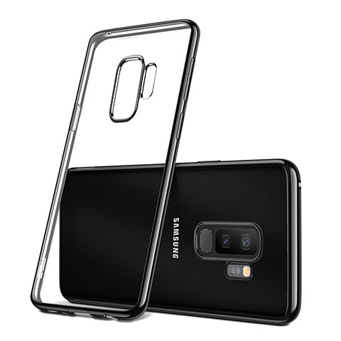 Coque Ultra Fine TPU Souple Transparente T09 pour Samsung Galaxy S9 Plus Noir
