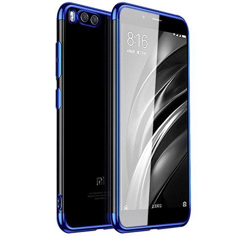 Coque Ultra Fine TPU Souple Transparente T10 pour Xiaomi Mi 6 Bleu
