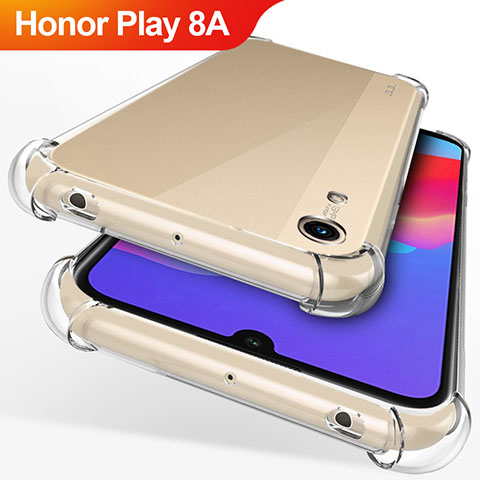 Coque Ultra Fine TPU Souple Transparente T12 pour Huawei Honor Play 8A Clair