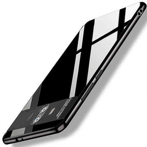Coque Ultra Fine TPU Souple Transparente T14 pour Huawei Mate 10 Noir