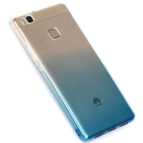 Coque Ultra Fine Transparente Souple Degrade G01 pour Huawei P9 Lite Bleu