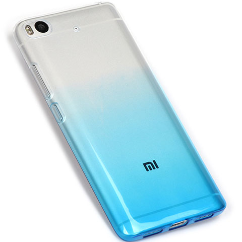 Coque Ultra Fine Transparente Souple Degrade G01 pour Xiaomi Mi 5S 4G Bleu