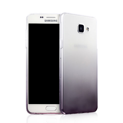 Coque Ultra Fine Transparente Souple Degrade pour Samsung Galaxy A5 (2016) SM-A510F Gris