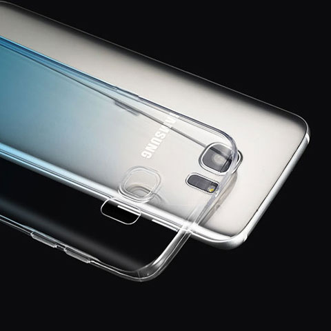 Coque Ultra Fine Transparente Souple Degrade pour Samsung Galaxy S7 Edge G935F Bleu