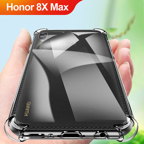 Coque Ultra Slim Silicone Souple Transparente A01 pour Huawei Honor 8X Max Clair