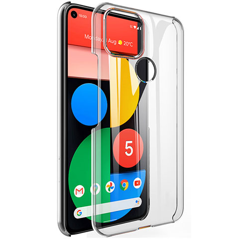 Coque Ultra Slim Silicone Souple Transparente pour Google Pixel 5 Clair