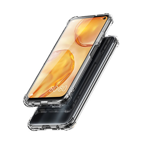 Coque Ultra Slim Silicone Souple Transparente pour Huawei Nova 6 SE Clair