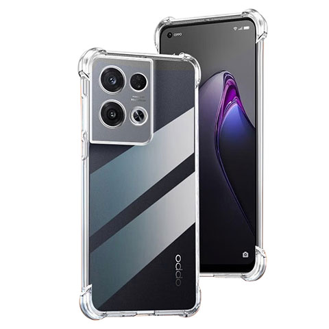 Coque Ultra Slim Silicone Souple Transparente pour Oppo Reno9 Pro+ Plus 5G Clair