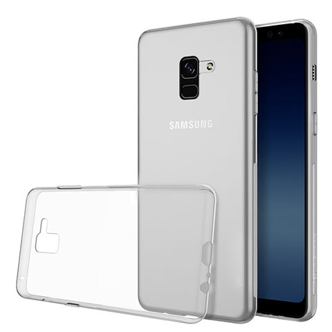 Coque Ultra Slim Silicone Souple Transparente pour Samsung Galaxy A8 (2018) A530F Clair