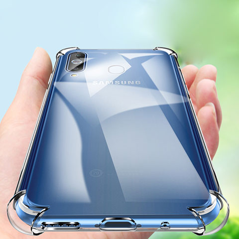 Coque Ultra Slim Silicone Souple Transparente pour Samsung Galaxy A8s SM-G8870 Clair