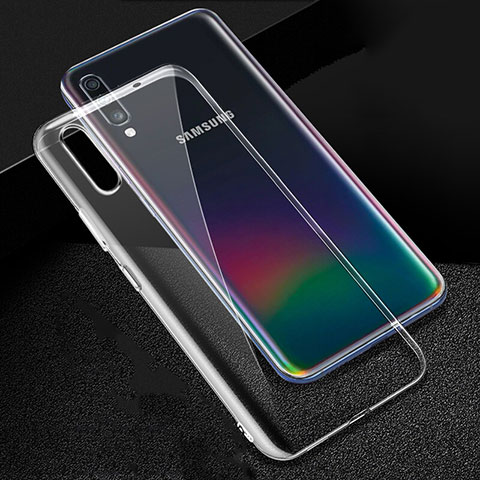 Coque Ultra Slim Silicone Souple Transparente pour Samsung Galaxy A90 5G Clair