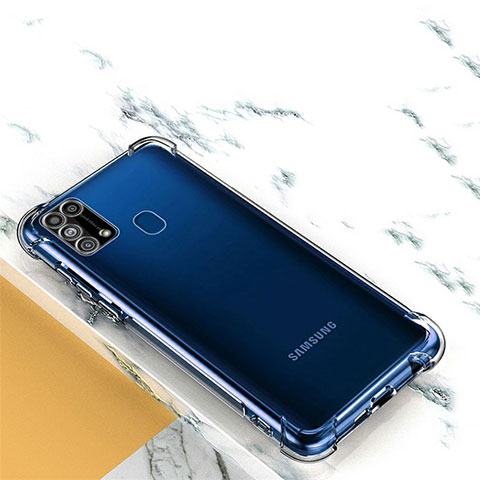 Coque Ultra Slim Silicone Souple Transparente pour Samsung Galaxy M21s Clair