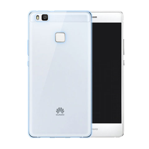 Coque Ultra Slim TPU Souple Transparente pour Huawei P9 Lite Bleu