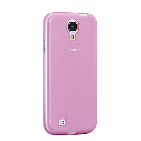 Coque Ultra Slim TPU Souple Transparente pour Samsung Galaxy S4 IV Advance i9500 Rose