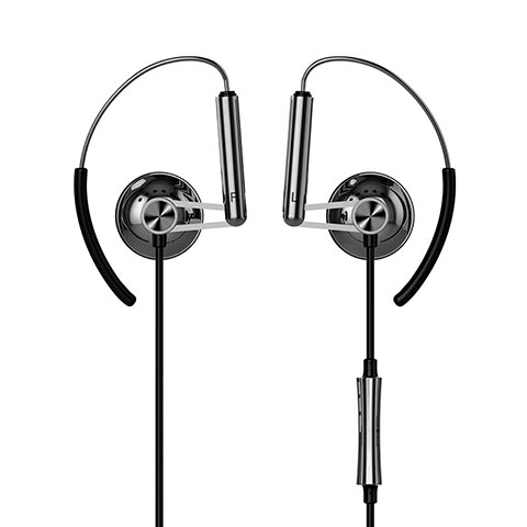 Ecouteur Casque Filaire Sport Stereo Intra-auriculaire Oreillette H22 Noir